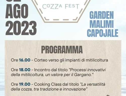 Life MUSCLES al Cozza Fest di Cagnano Varano