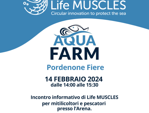Aquafarm ospita il seminario di Life MUSCLES per i mitilicoltori