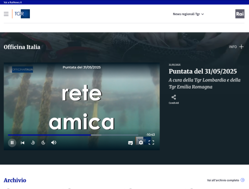 Life Muscles su Rai 3: Officina Italia ospita mitilicoltura e sostenibilità